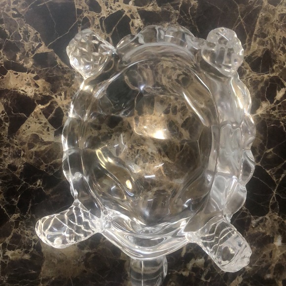 Show piece tutle in crystal - Picture 7 of 7